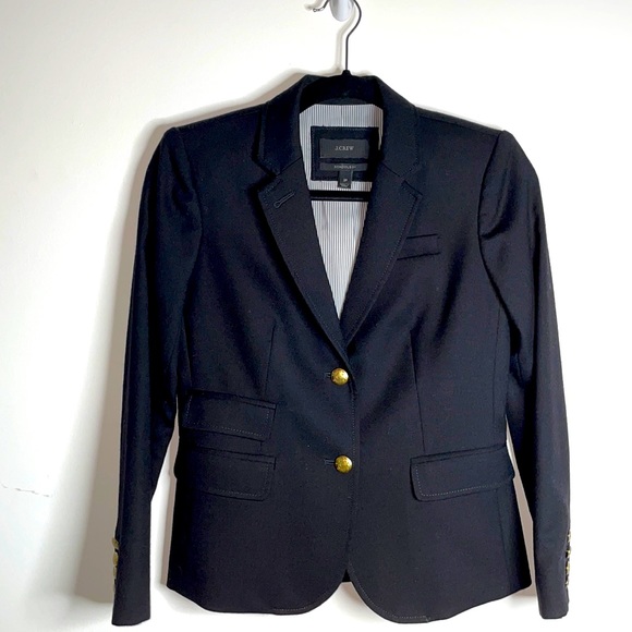 J.Crew Schoolboy Blazer 2P in Black - Picture 2 of 9